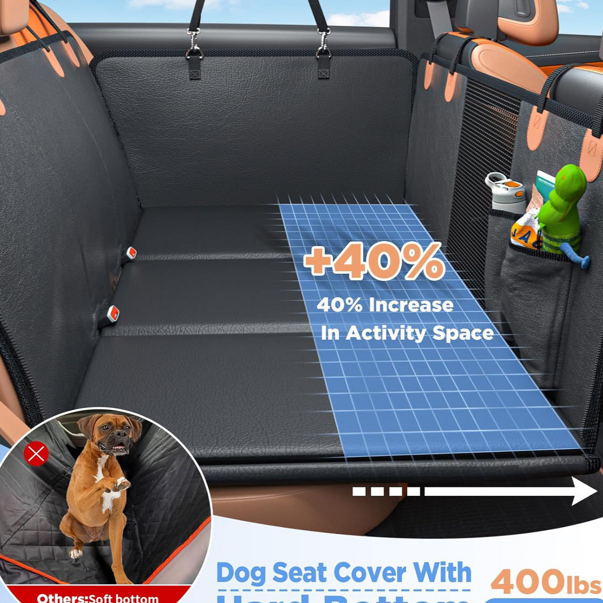Pet Dog Car Back Seat