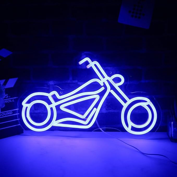 USB Powered Motorcycle Neon Light teemdrop
