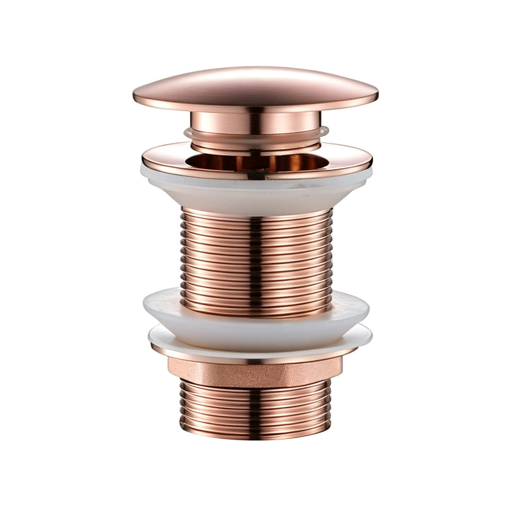 Rose Gold Copper Anti-Odor Concealed Tile Insert Square Linear Floor Drain teemdrop