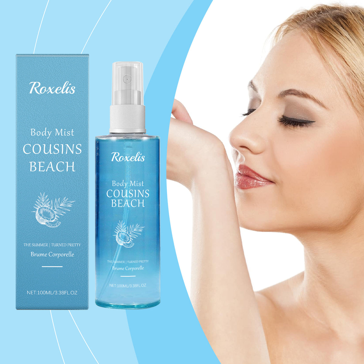 Body perfume spray