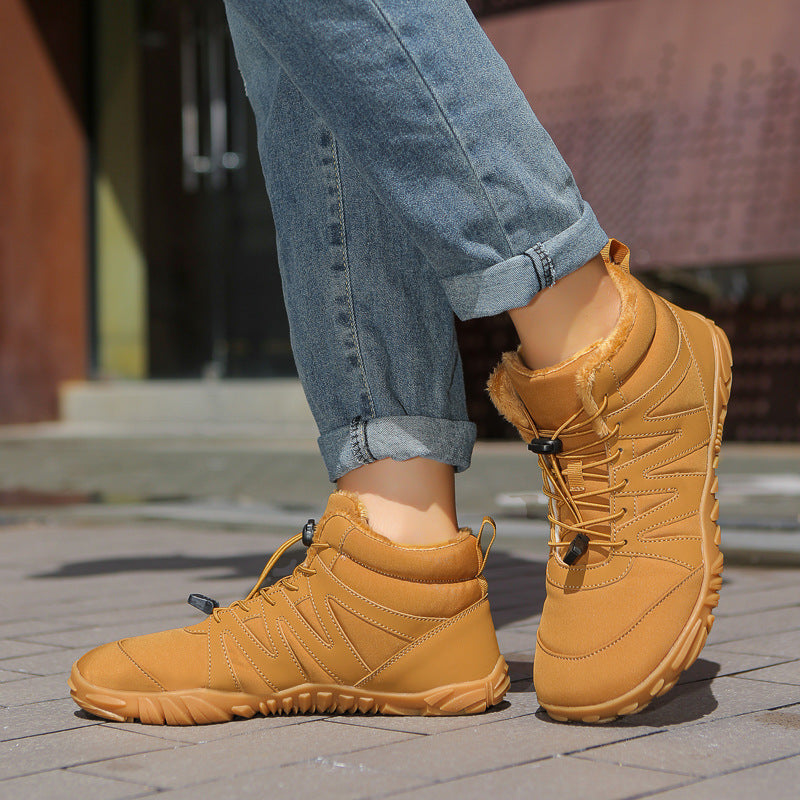Men's snow boots with insulation padding teemdrop