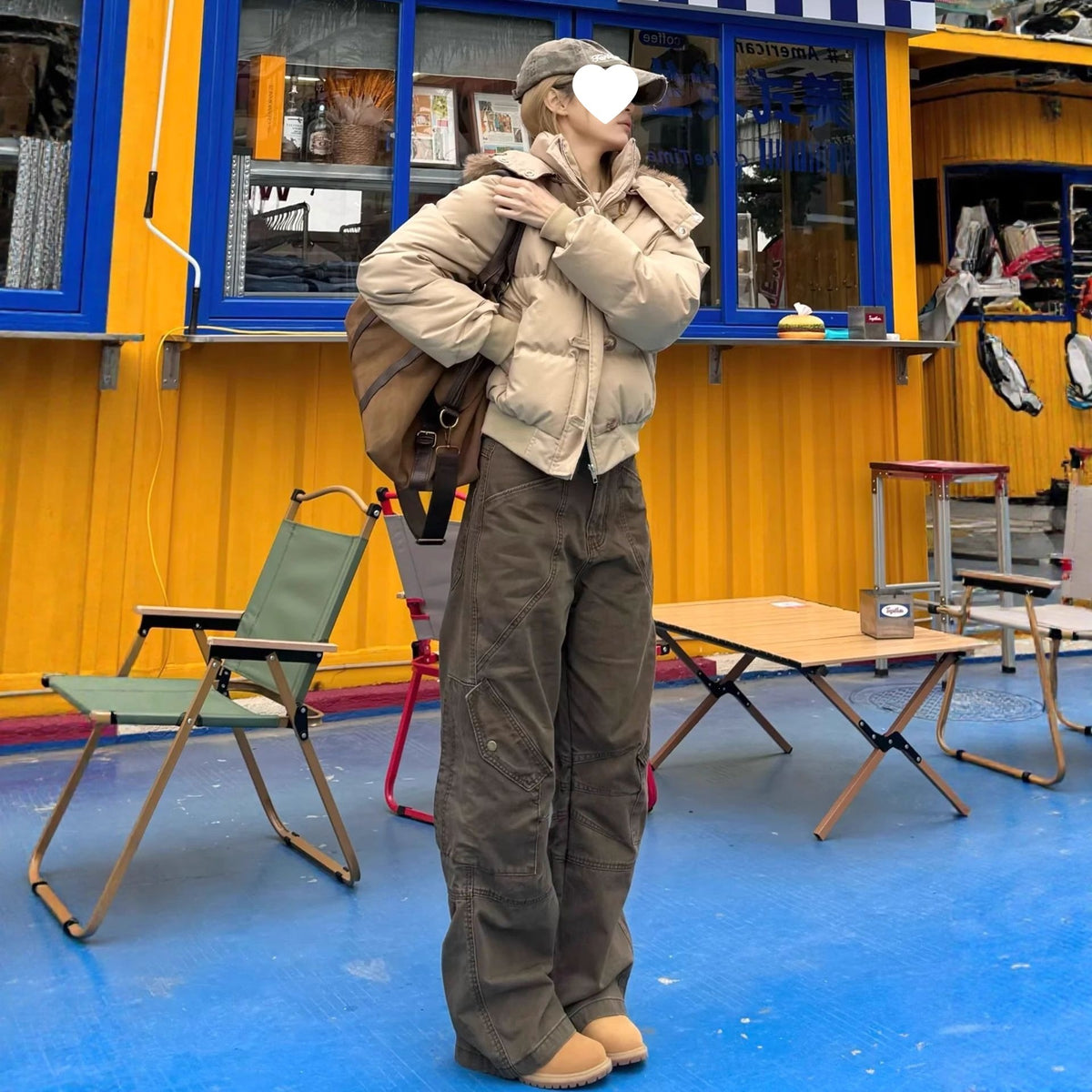 Women's cotton coat