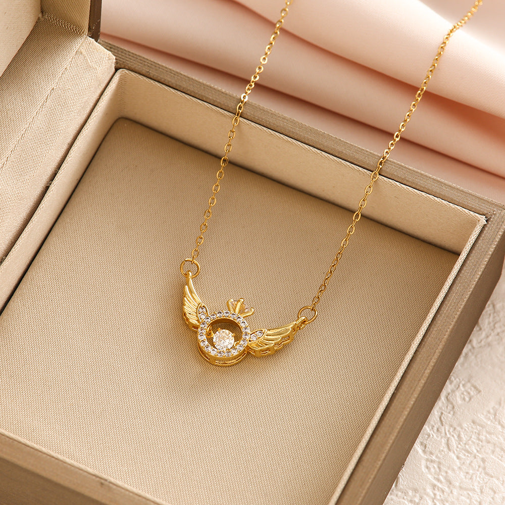 Dress-up necklace for versatile women teemdrop