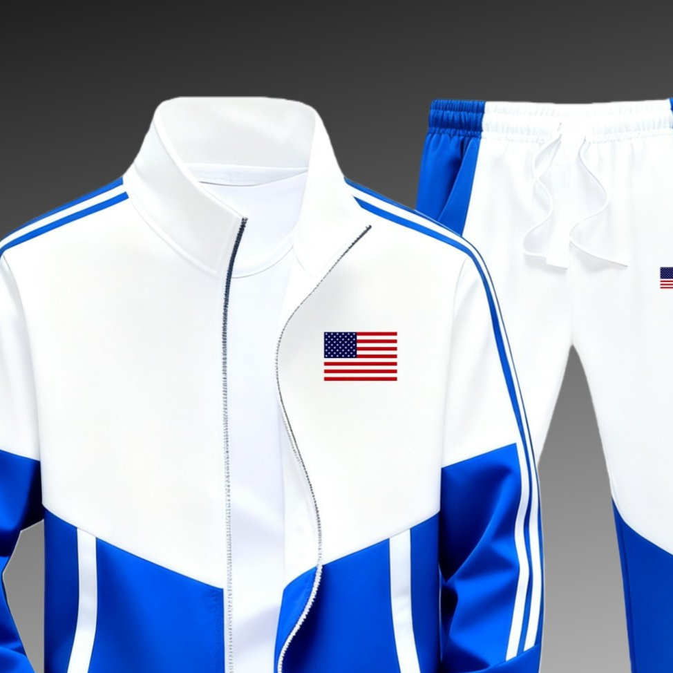 Zippered pants for casual wear, men's style teemdrop