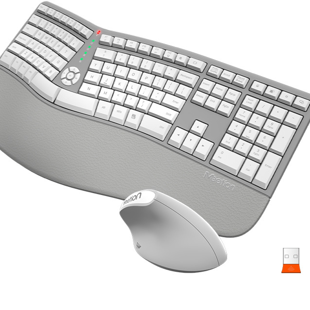 Ergonomic keyboard and mouse