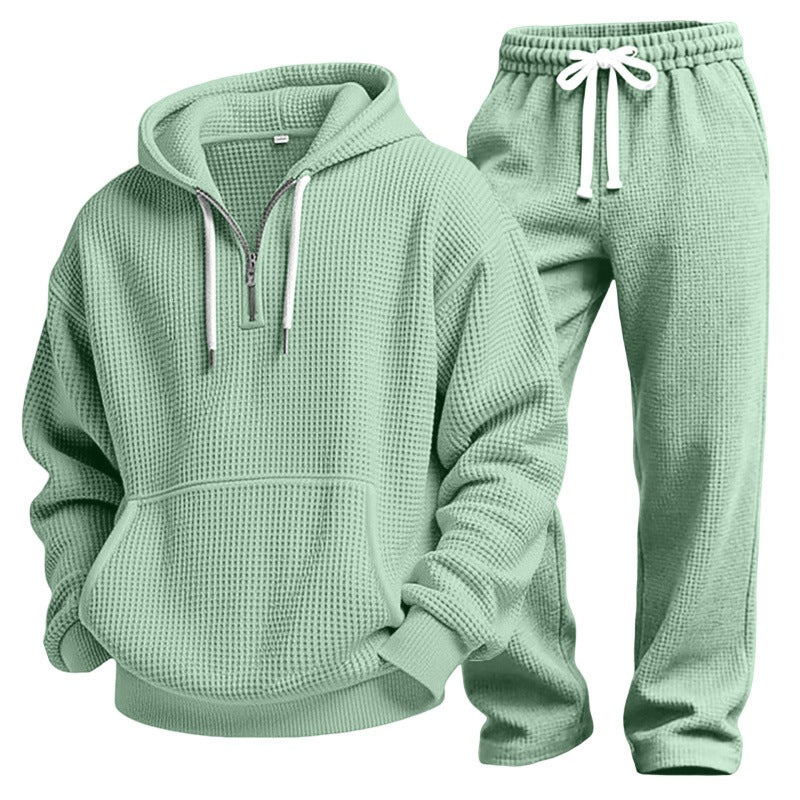 Long-Sleeve Trousers Two-Piece Set teemdrop