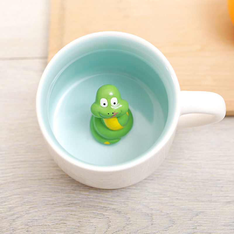 Creative 3D Animal Ceramic Mug