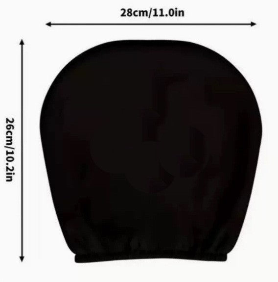 Car headrest cover