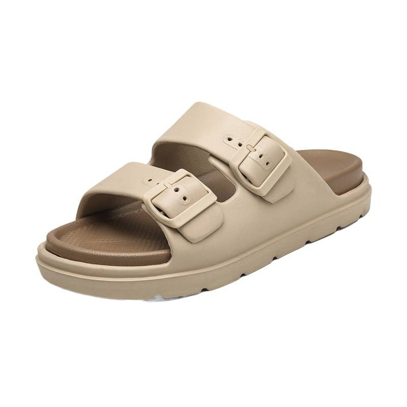 Men's Fashion Double-Layer Thick Sole EVA Slide Sandals teemdrop