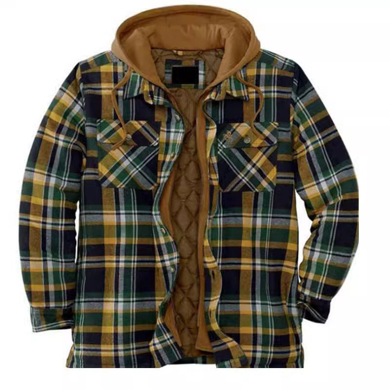 Men's Thickened Hooded Jacket teemdrop