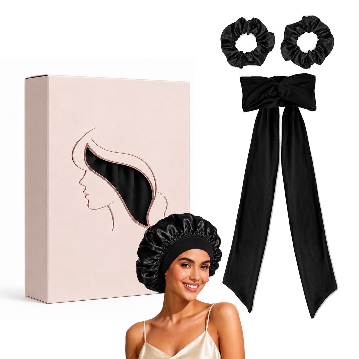 Heat-Free 2-in-1 Curling Hairband Magic Hair Curler Ribbon for Women teemdrop
