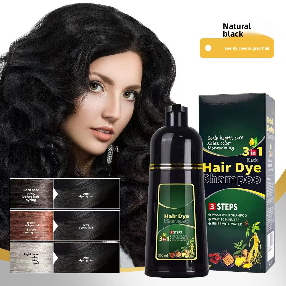 Plant Bubble Hair Dye
