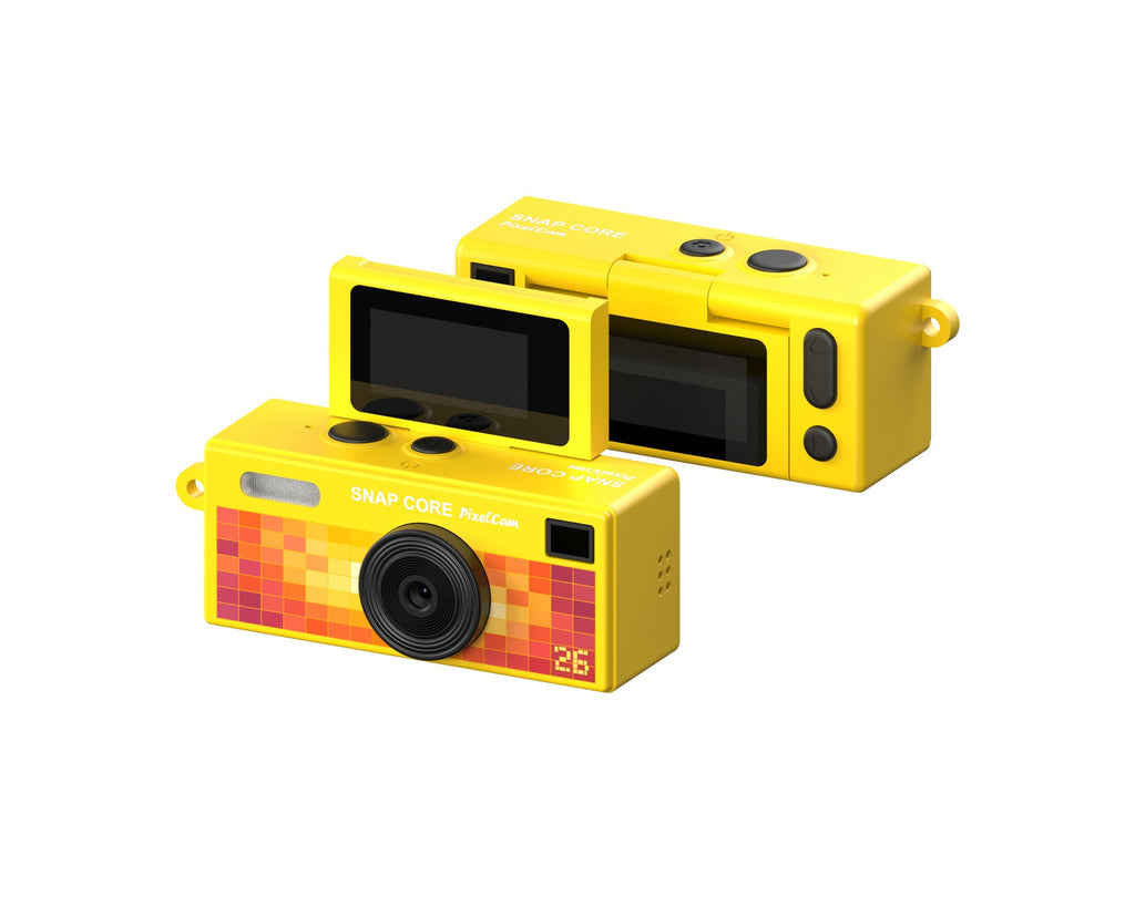 Flip-screen retro-style campus student digital camera teemdrop
