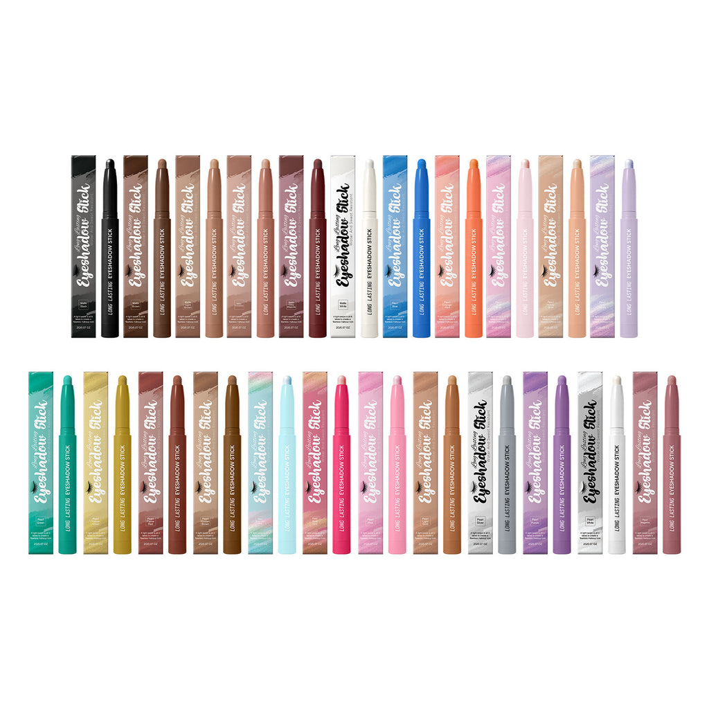 Long-Lasting Silky Smooth Pearl and Matte Eyeshadow Stick 2g For Daily Makeup