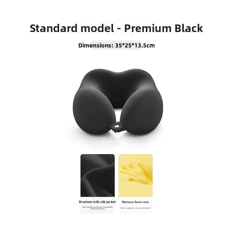 Ergonomic U-Shaped Memory Foam Travel Pillow