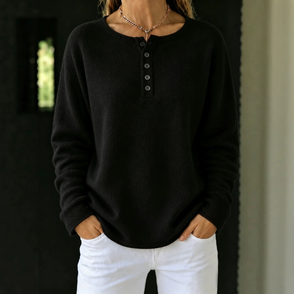 Women's Solid Color Button-Up Knit Cardigan Long Sleeve Casual Outerwear Coat teemdrop