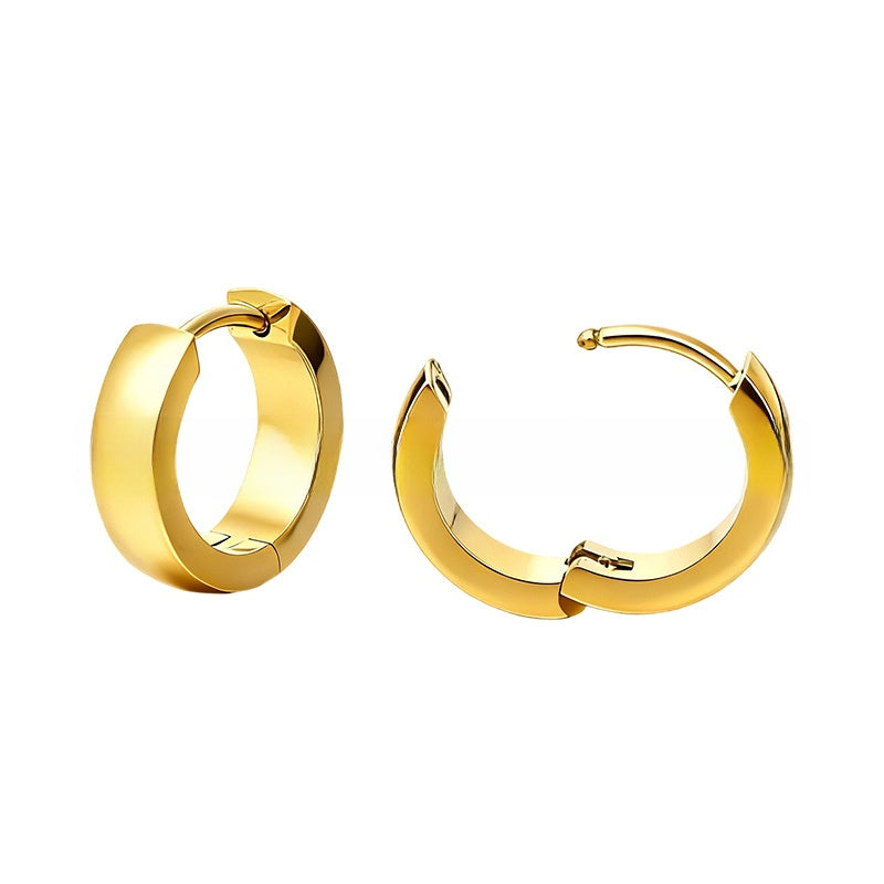 G23 Titanium Alloy Hinged Segment Ear Cuff Cartilage Piercing Jewelry teemdrop