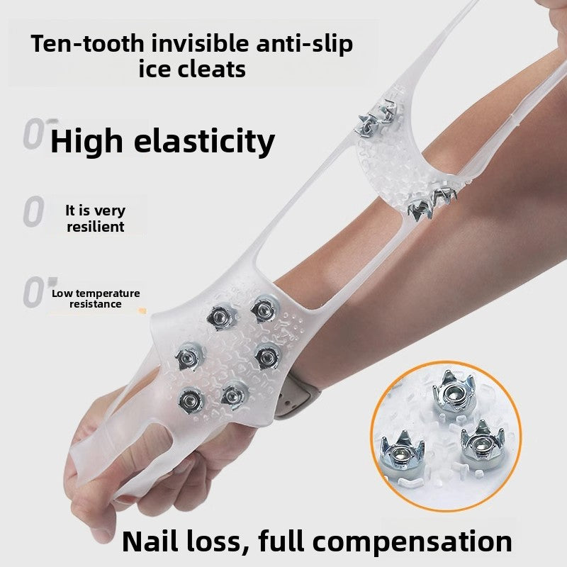 Ice Cleats Anti Slip Shoe Covers