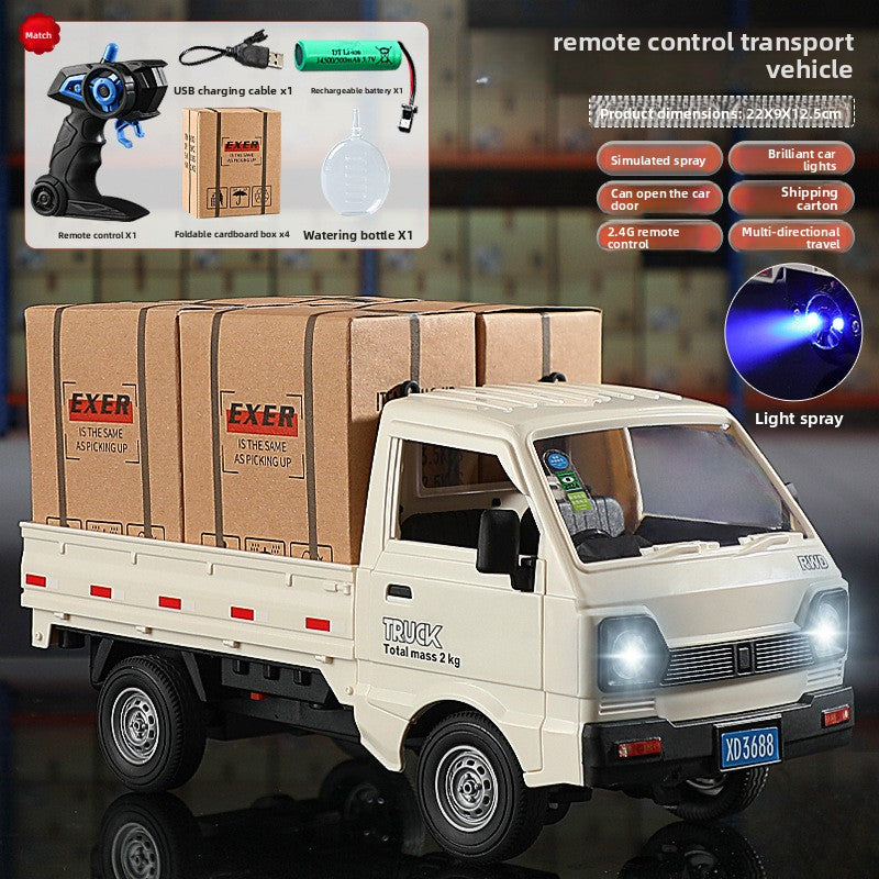 1:16 Remote Control Truck with Spray Sound and Light
