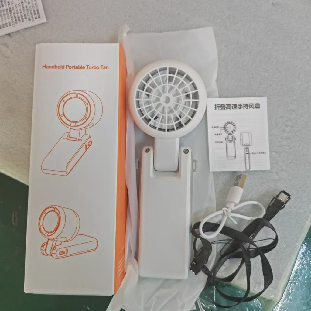 Mini Rechargeable Foldable Desktop Fan