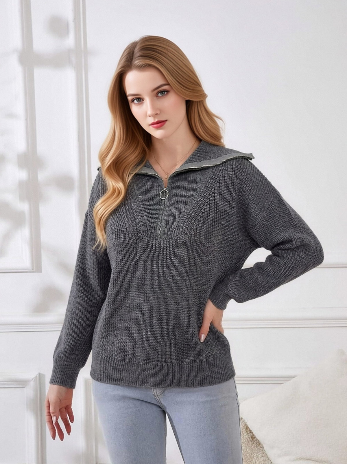 Retro long-sleeve top teemdrop