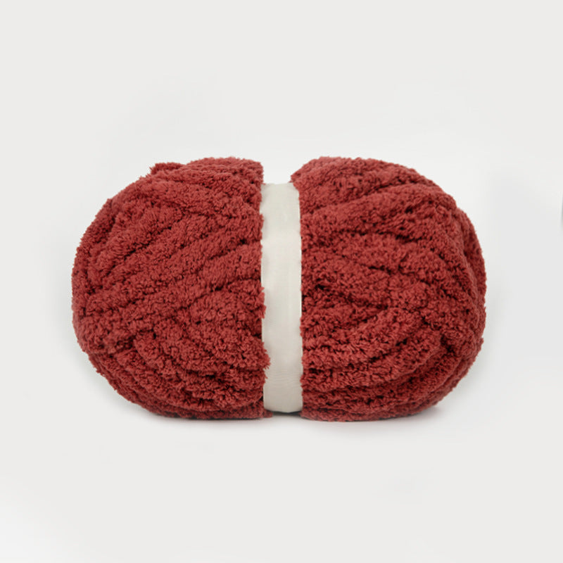Thick Woolen Ribbon Yarn for Hand Knitting
