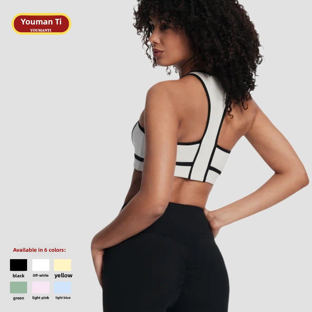 Fitness outdoor sports bra teemdrop