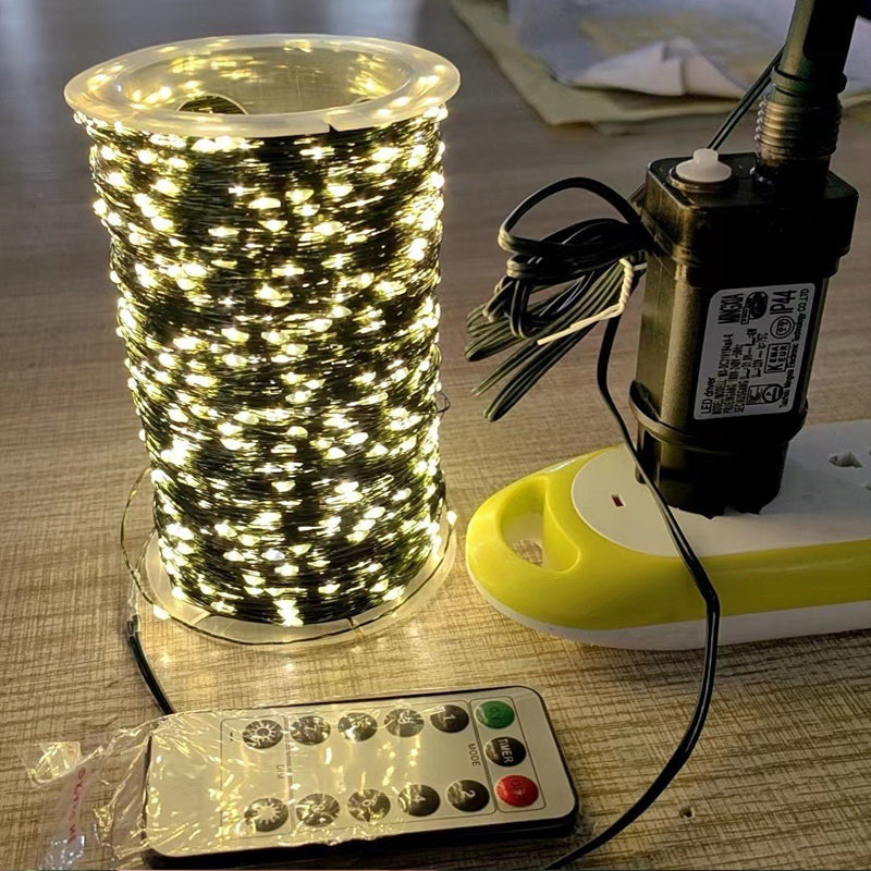 Christmas tree light string