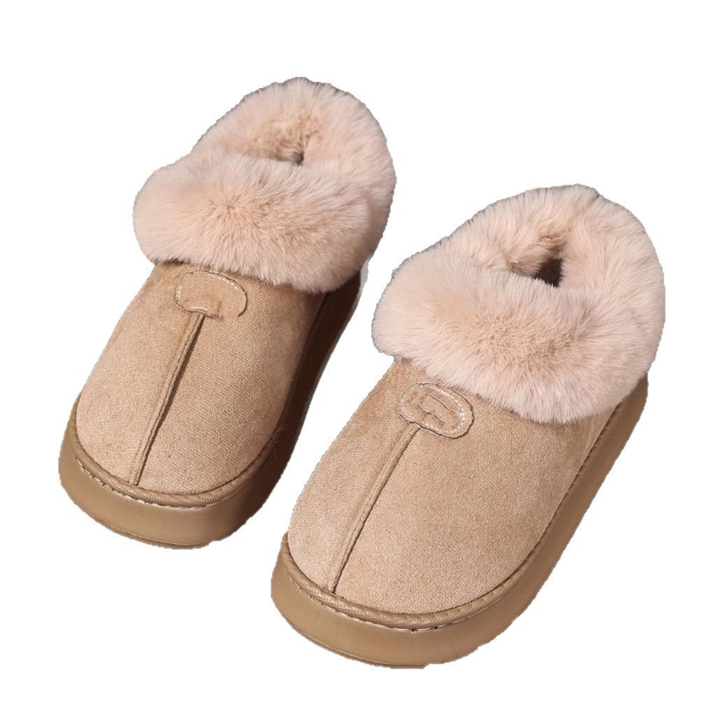 Home cotton slippers teemdrop