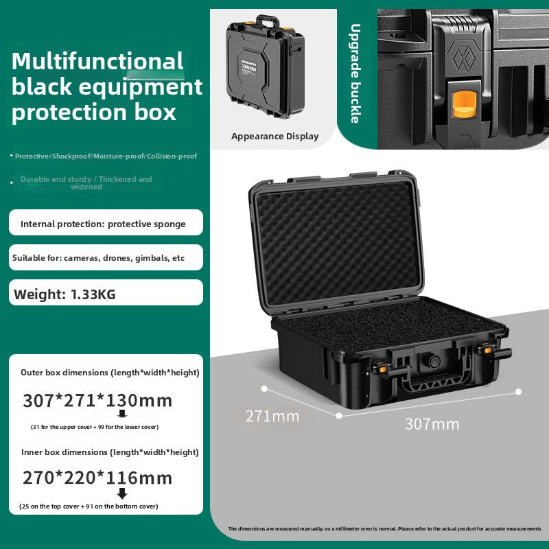 Portable Protective Equipment Case with Foam Insert Storage Organizer teemdrop