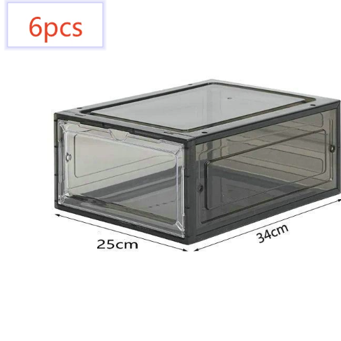 Transparent Stackable Shoe Storage Box