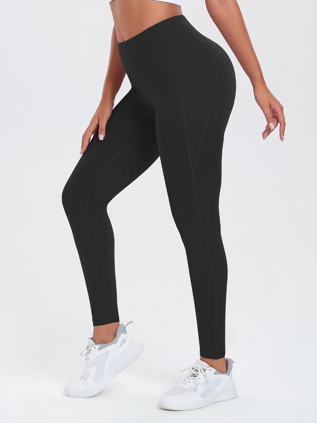 breathable high-waisted tummy-reducing sports fitness yoga pants teemdrop