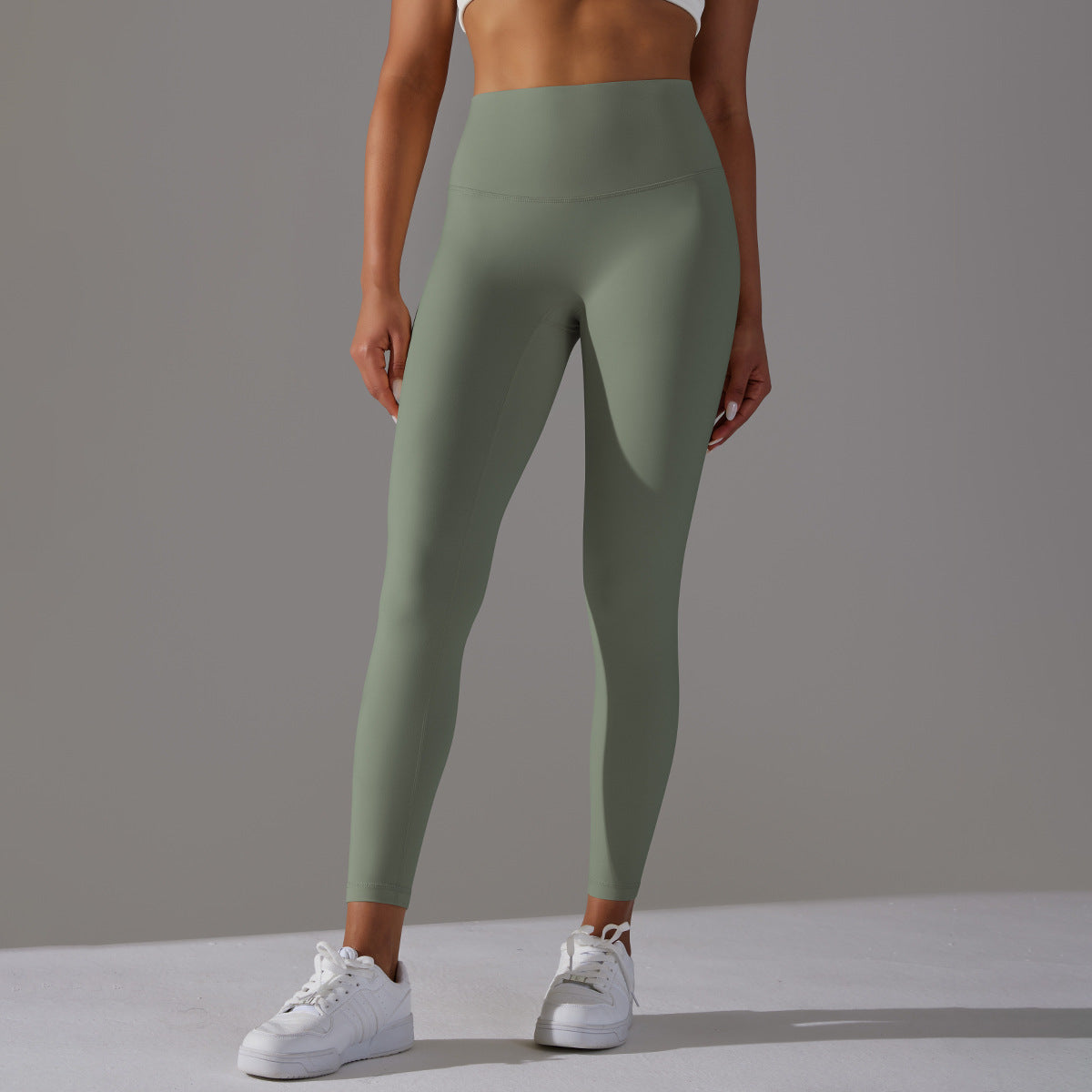 Women's high-waisted buttock-raising seamless yoga pants