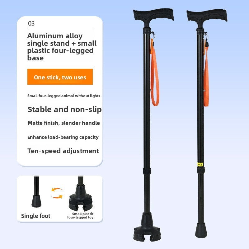 Anti-accident walking sticks for the elderly