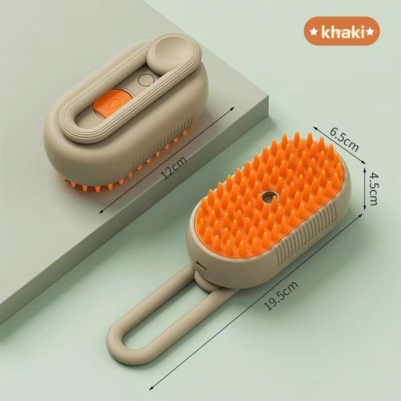 2-in-1 Pet Spray Massage Comb and Deshedding Brush teemdrop