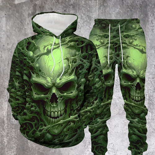 Printed Hooded Sweatshirt for Men
