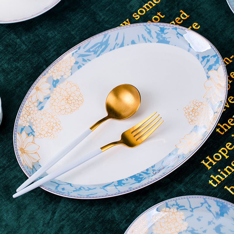Jingdezhen Bone China Tableware Set