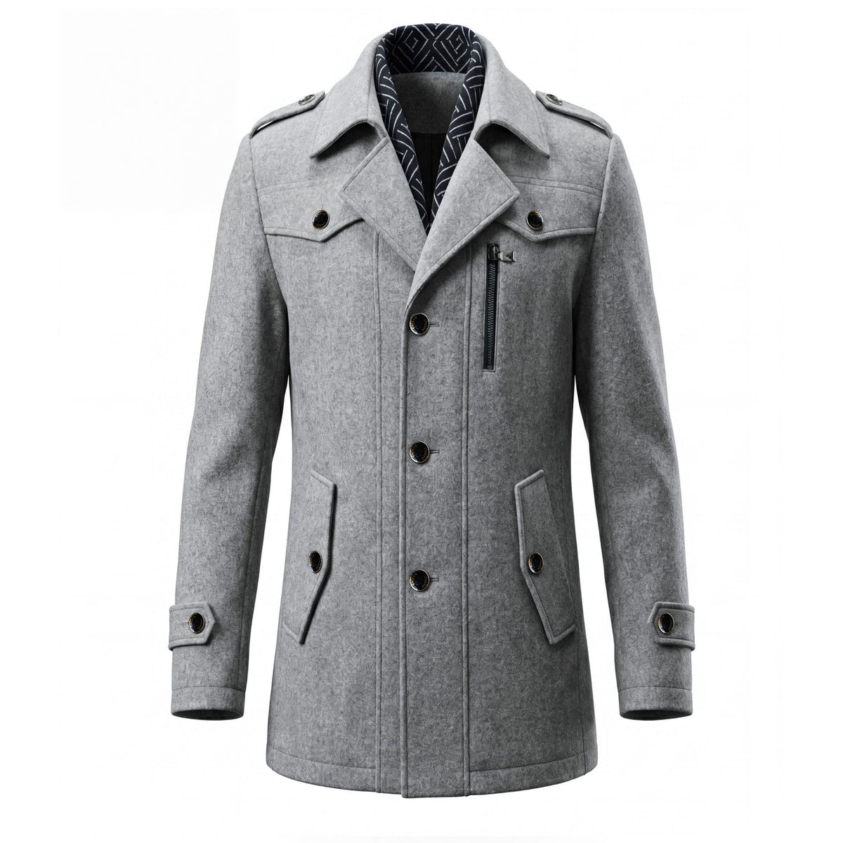 Mens Wool Coat