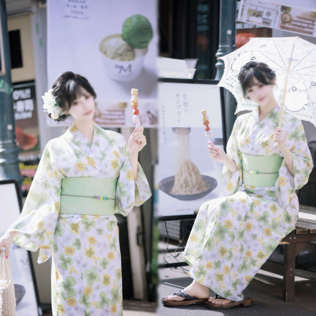 Kimono girl yukata