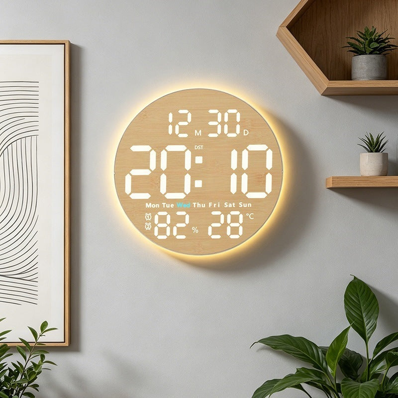 LED Digital Wall Clock teemdrop
