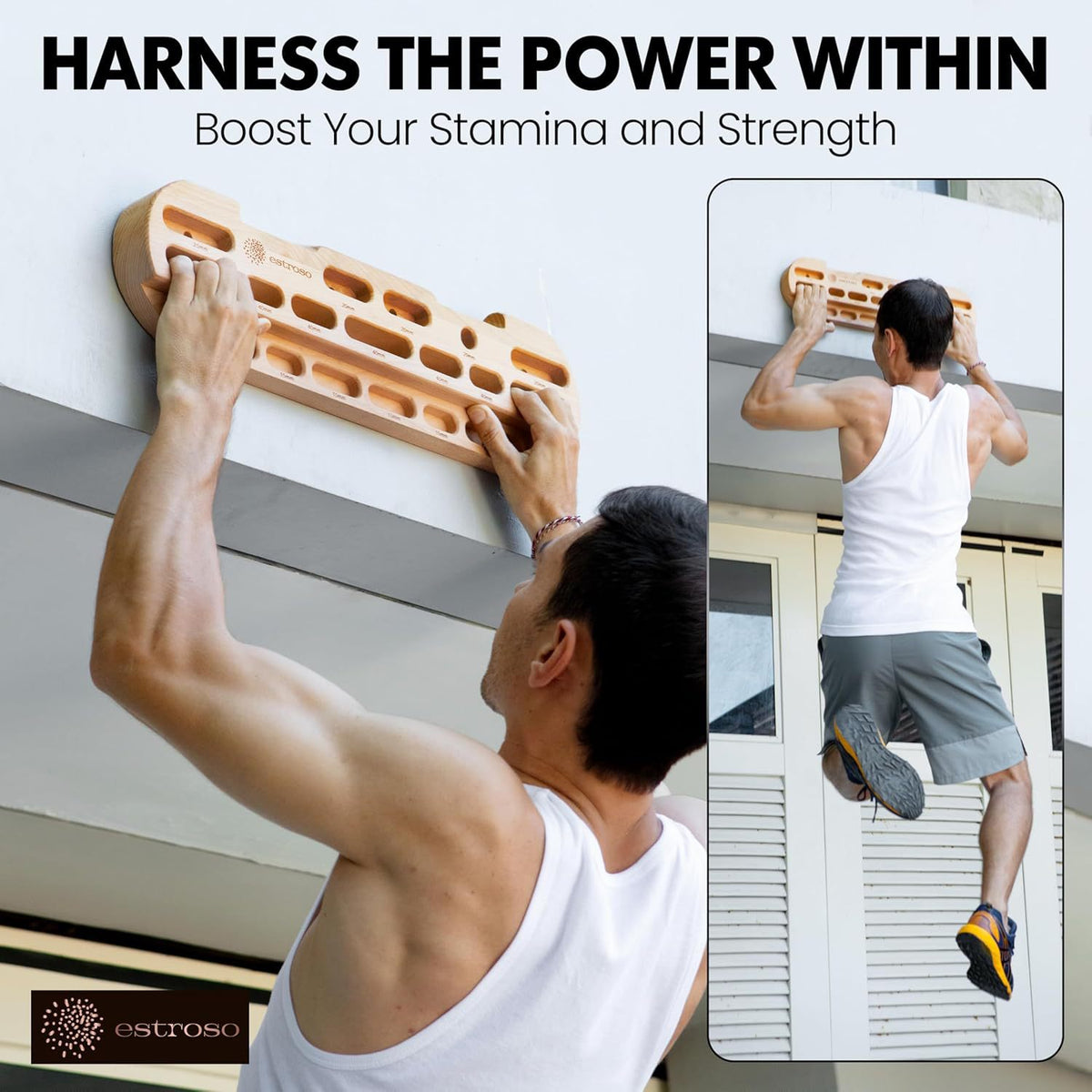 Wooden Finger Strength Board