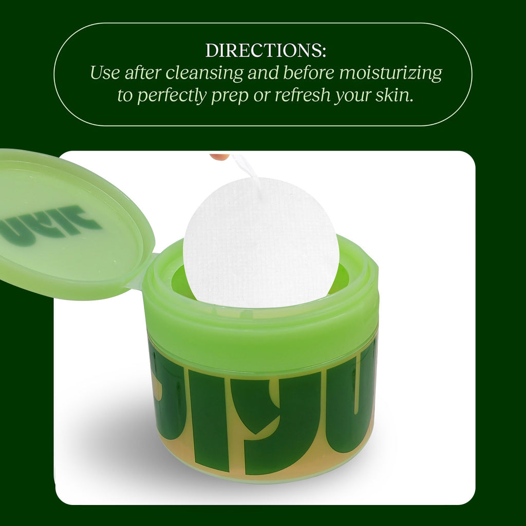 Exfoliating Centella asiatica skin care cotton