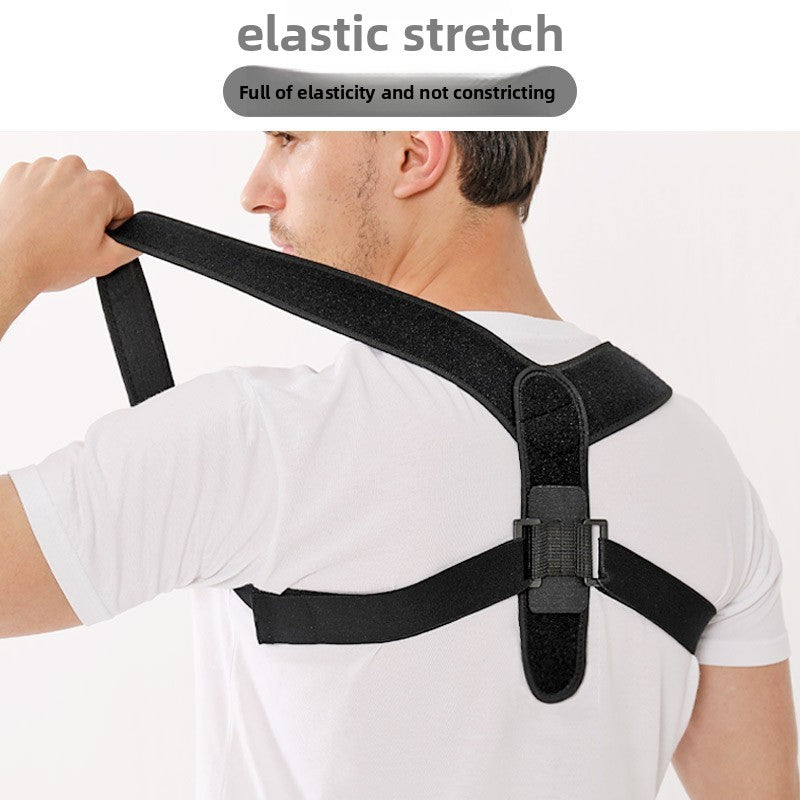 Universal men's and women's adjustable back posture correction belt teemdrop