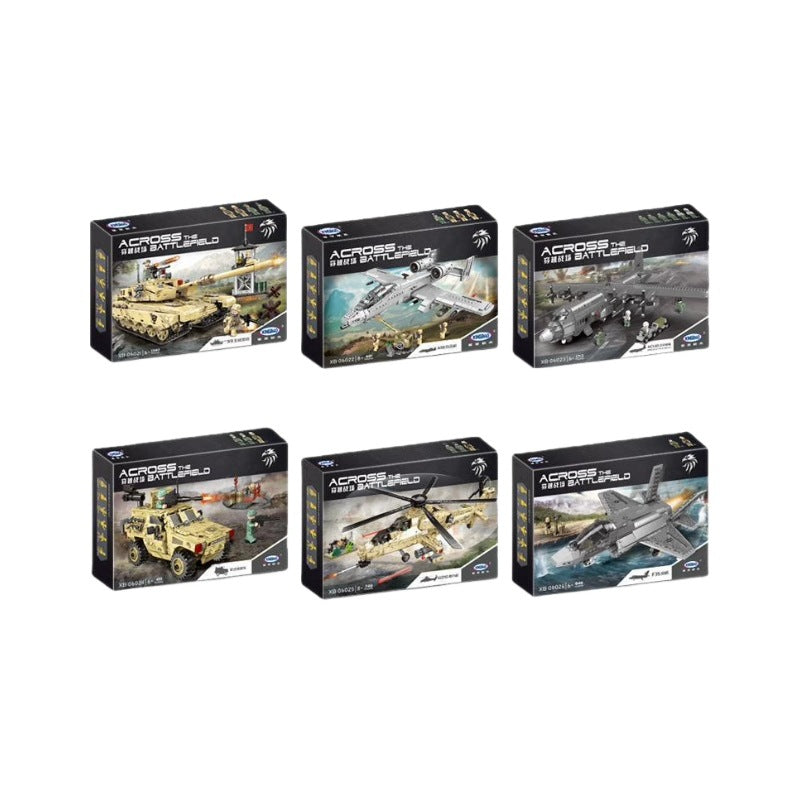 XB06022 A10 Fighter Military Building Blocks Set 961pcs DIY Assembly Toy Gift for Boys teemdrop