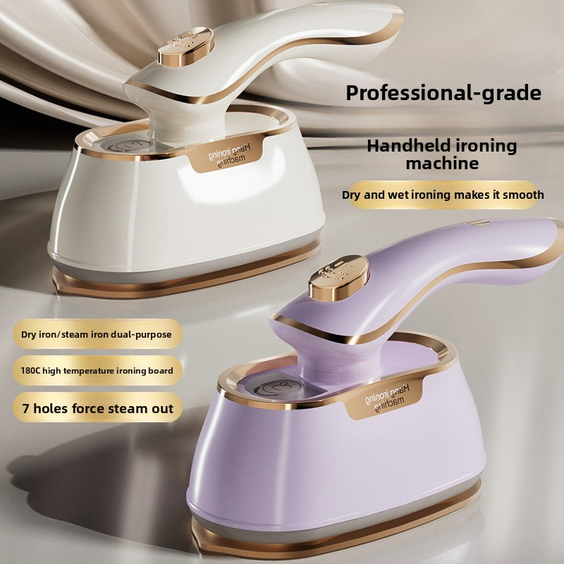 Portable handheld clothing ironing machine teemdrop