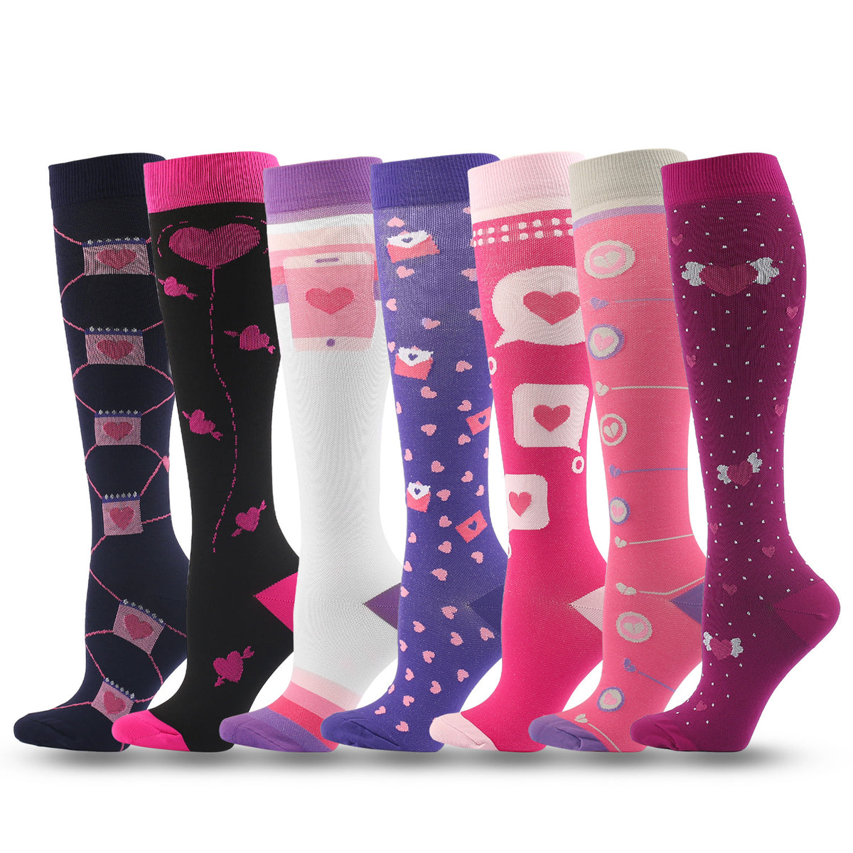 Outdoor sports compression socks teemdrop