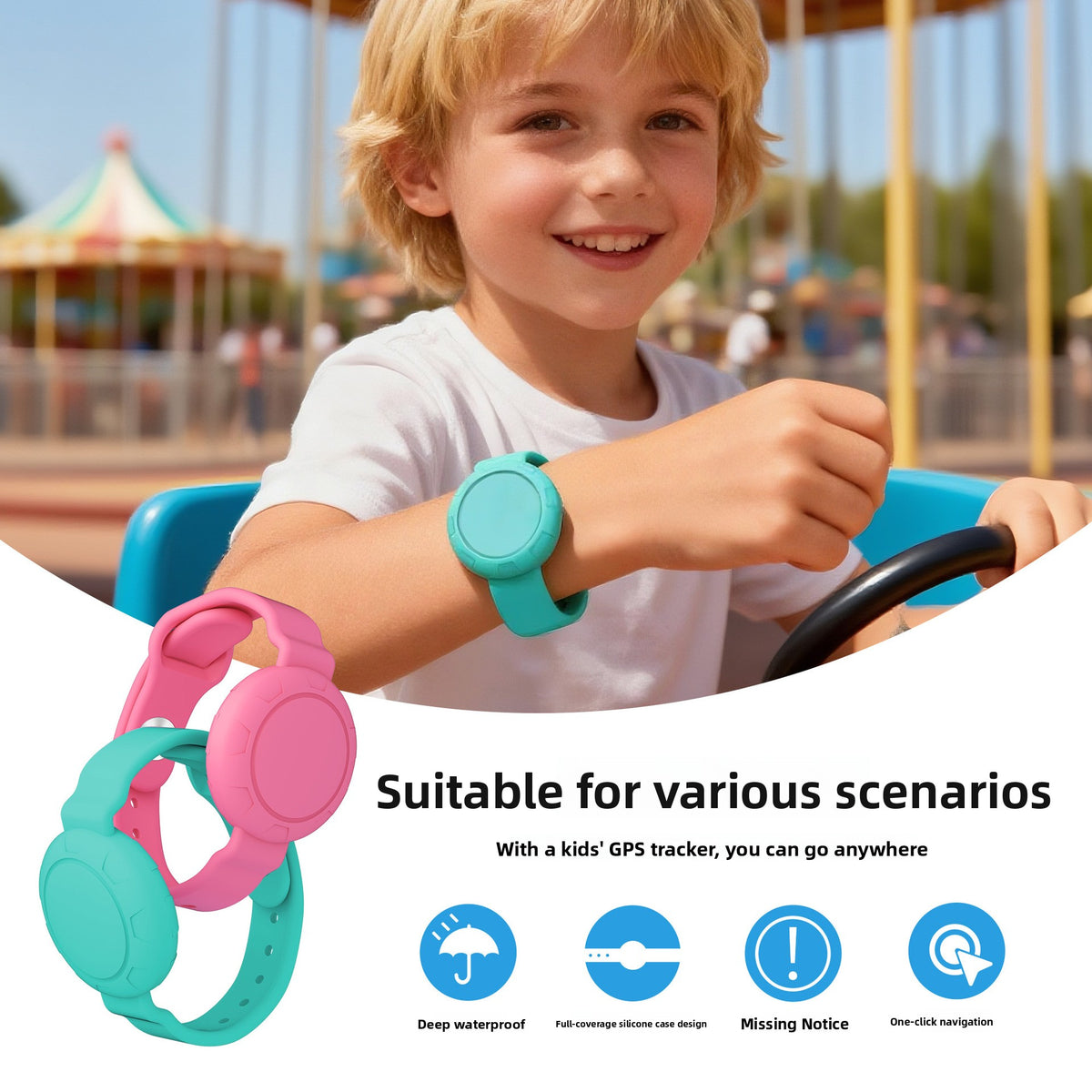 Waterproof Smart Positioning Children's Bracelet