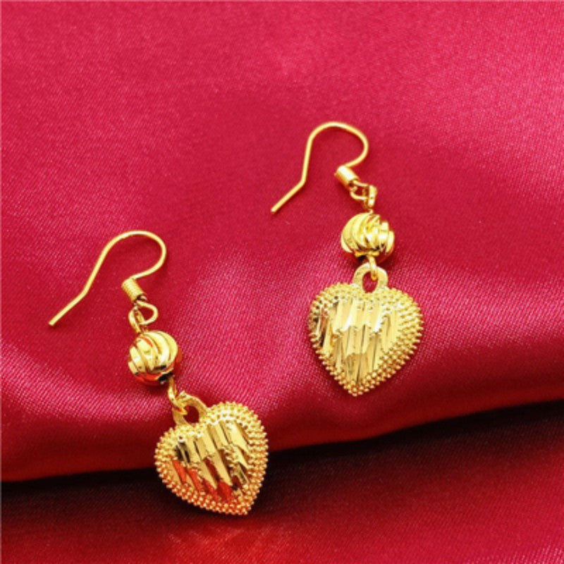 Women's Gold-Plated Alloy Earrings