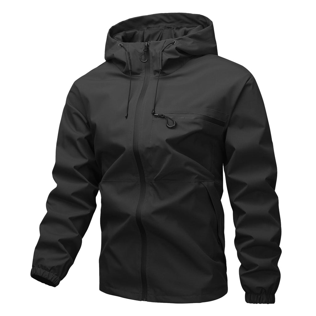 Hooded loose-fitting jacket teemdrop