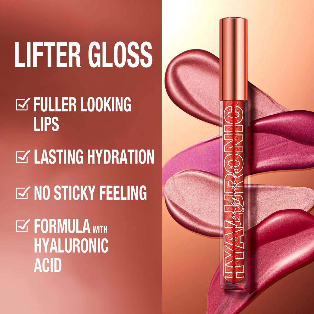 Hyaluronic Acid Glitter Lip Gloss Set teemdrop